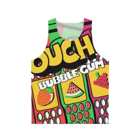 90s Nostalgia Bubblegum Unisex Tank Top