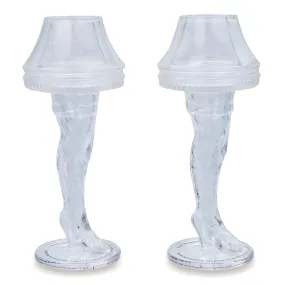 A Christmas Story Leg Lamp 2-Ounce Mini Shot Glasses | Set of 2