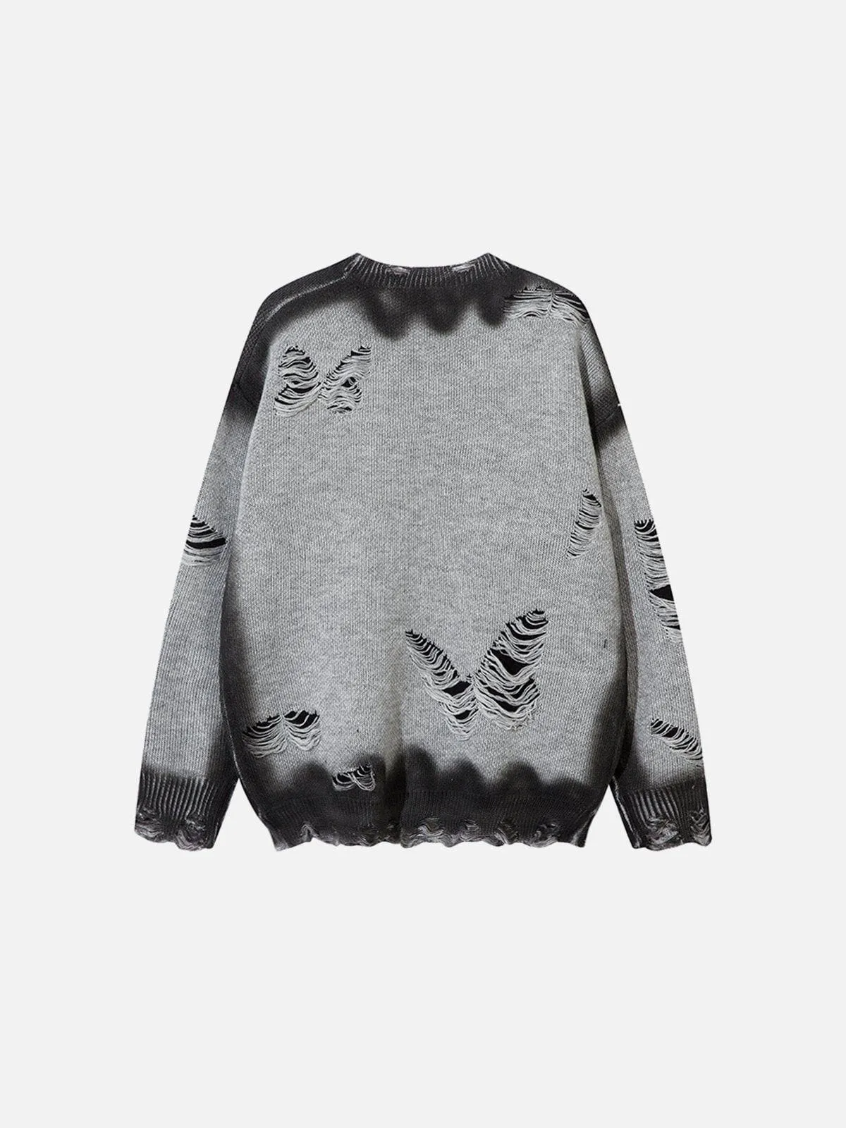 Aelfric Eden Butterfly Distressed Washed Sweater