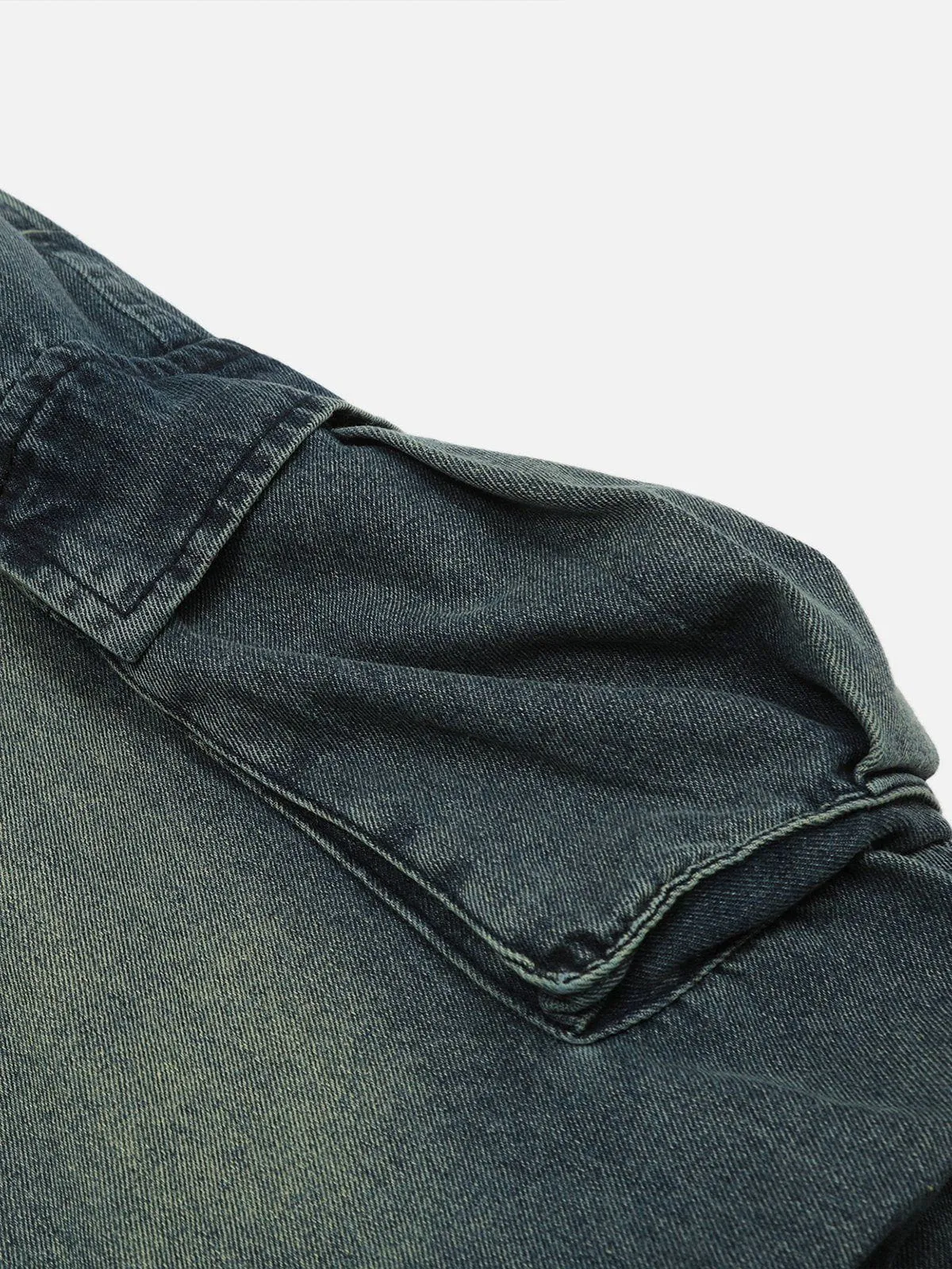 Aelfric Eden Splash-Ink Washed Baggy Jeans