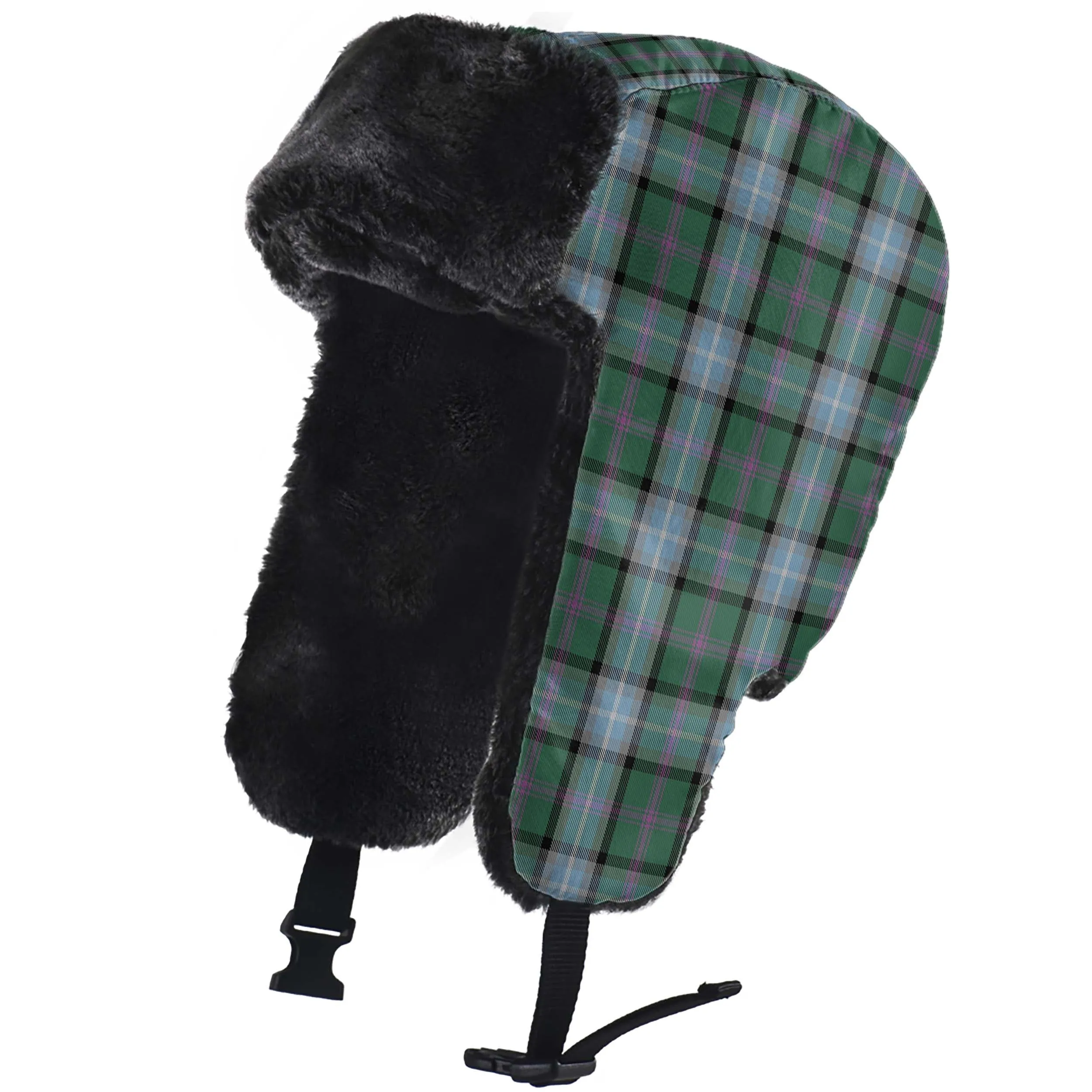 Alexander of Menstry Hunting Tartan Winter Trapper Hat