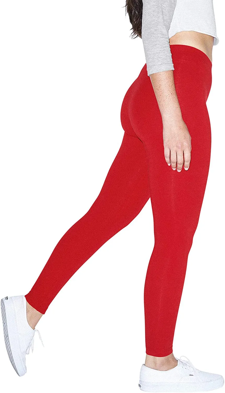 American Apparel Cotton Spandex Jersey Leggings (8328W)