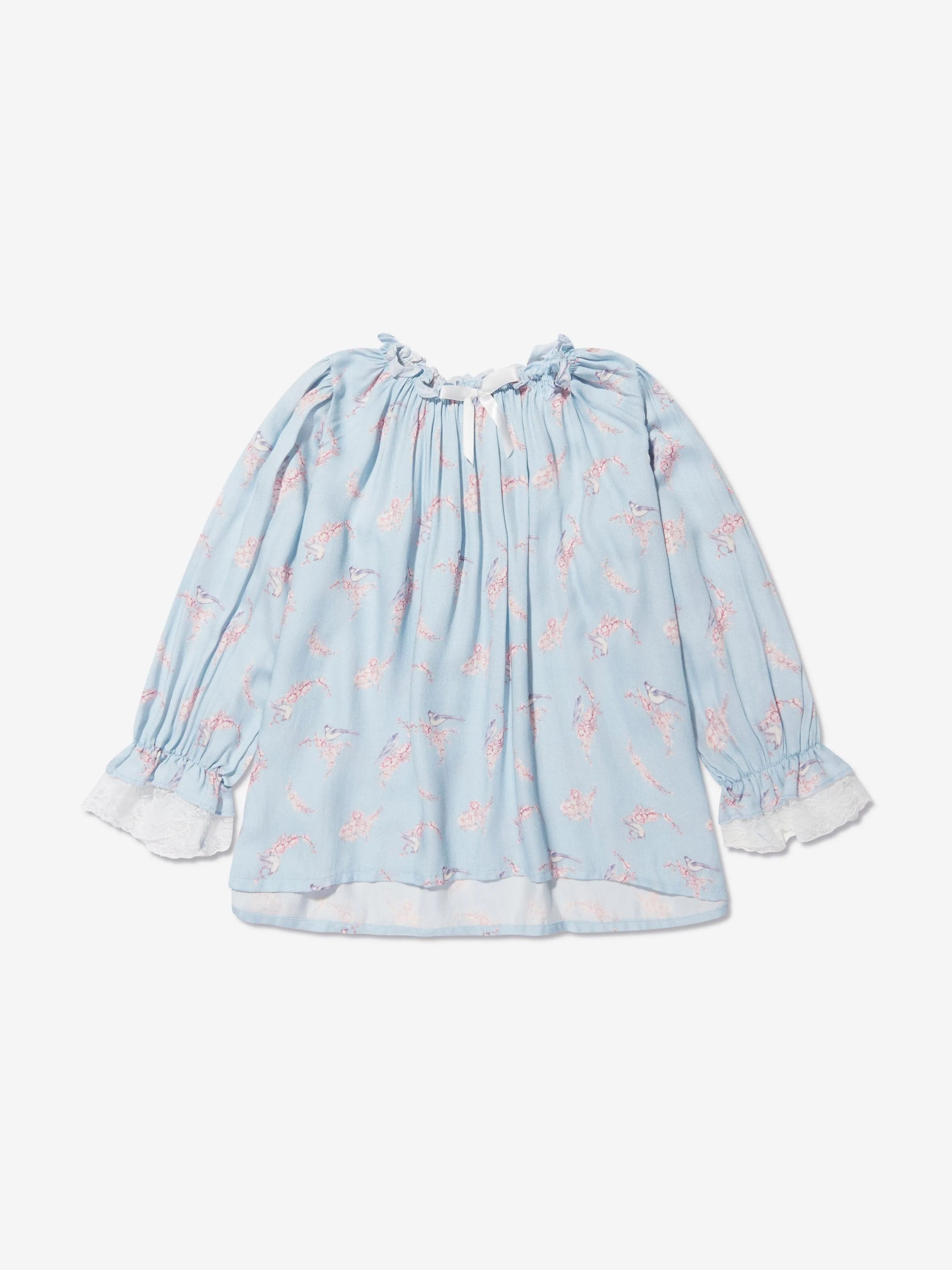 Amiki Children Girls Grace Pyjama Set in Blue