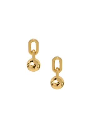 Anine Bing Link Ball Drop Earrings