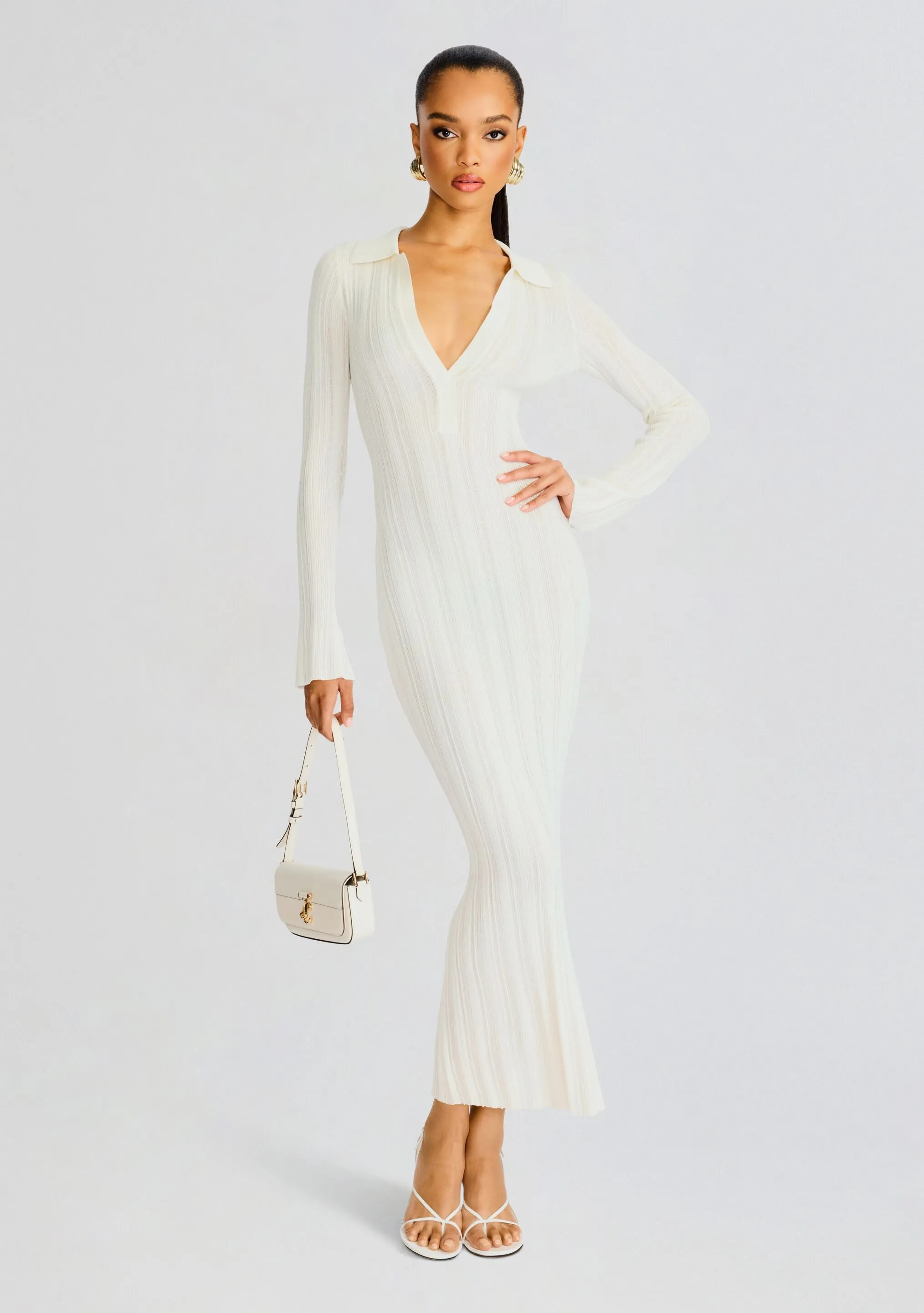 Azula Rib Knit Maxi Dress