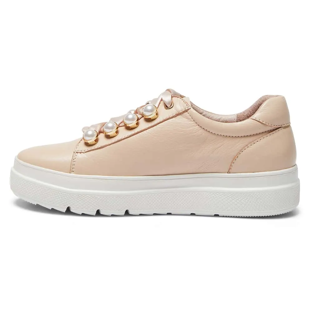 Bant Sneaker in Blush Leather