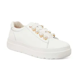 Bant Sneaker in White Leather