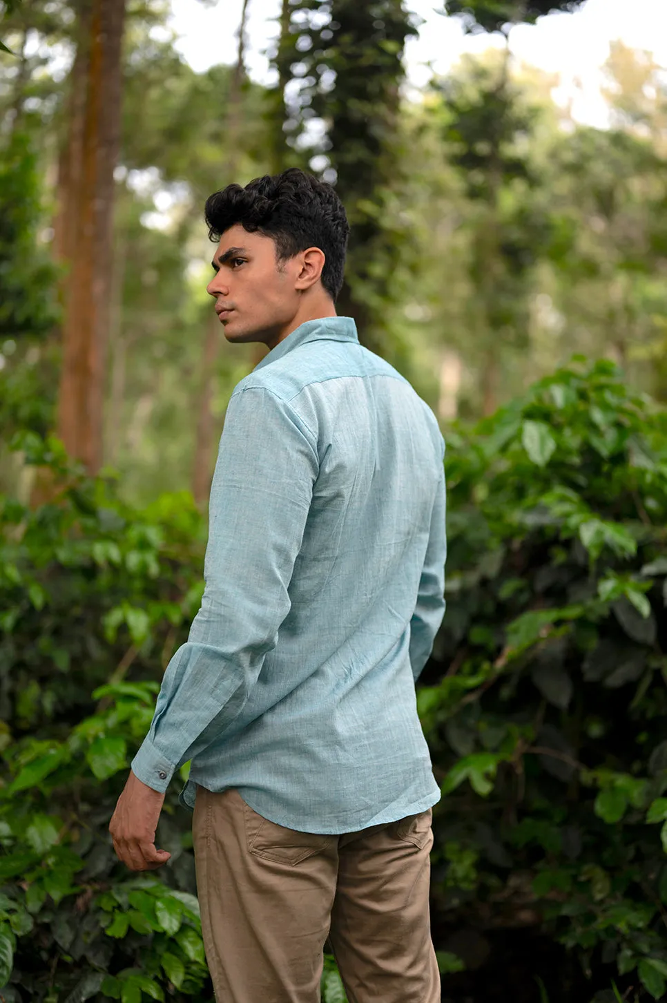 Barlo Handwoven Cotton Shirt