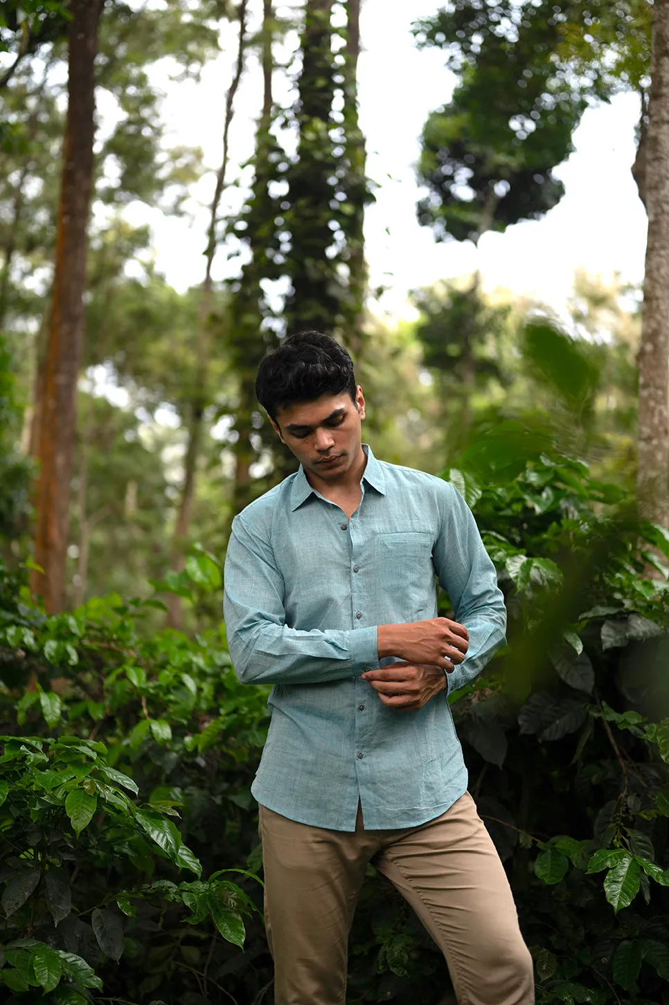 Barlo Handwoven Cotton Shirt