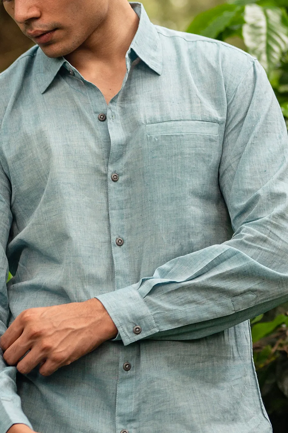 Barlo Handwoven Cotton Shirt