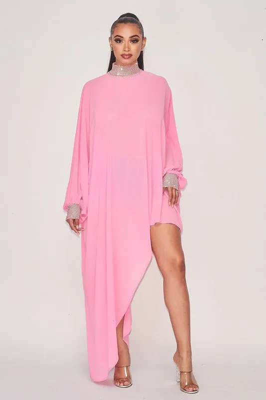 Batwing Sheer Tunic