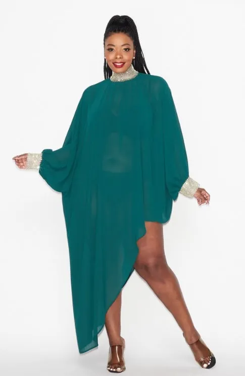 Batwing Sheer Tunic