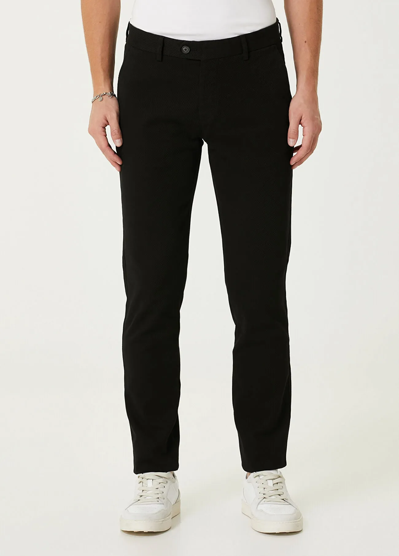 Beymen Club Men Twill Sport Pants Black