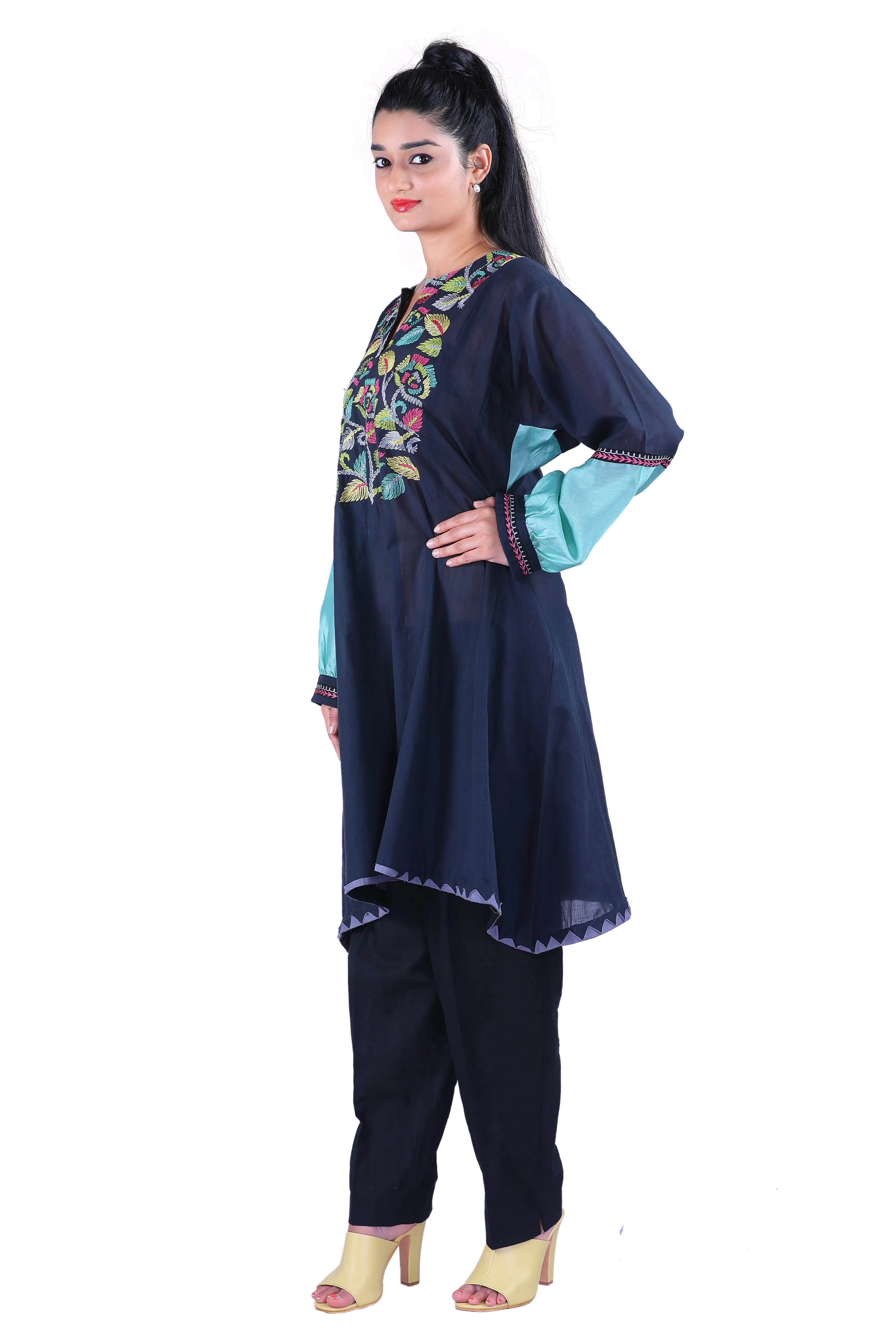 Black Kurta