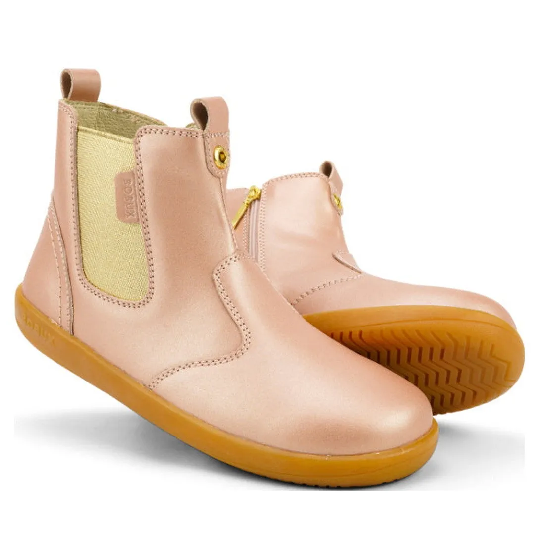 Bobux Kid  Jodphur Boot Rose Gold 830021