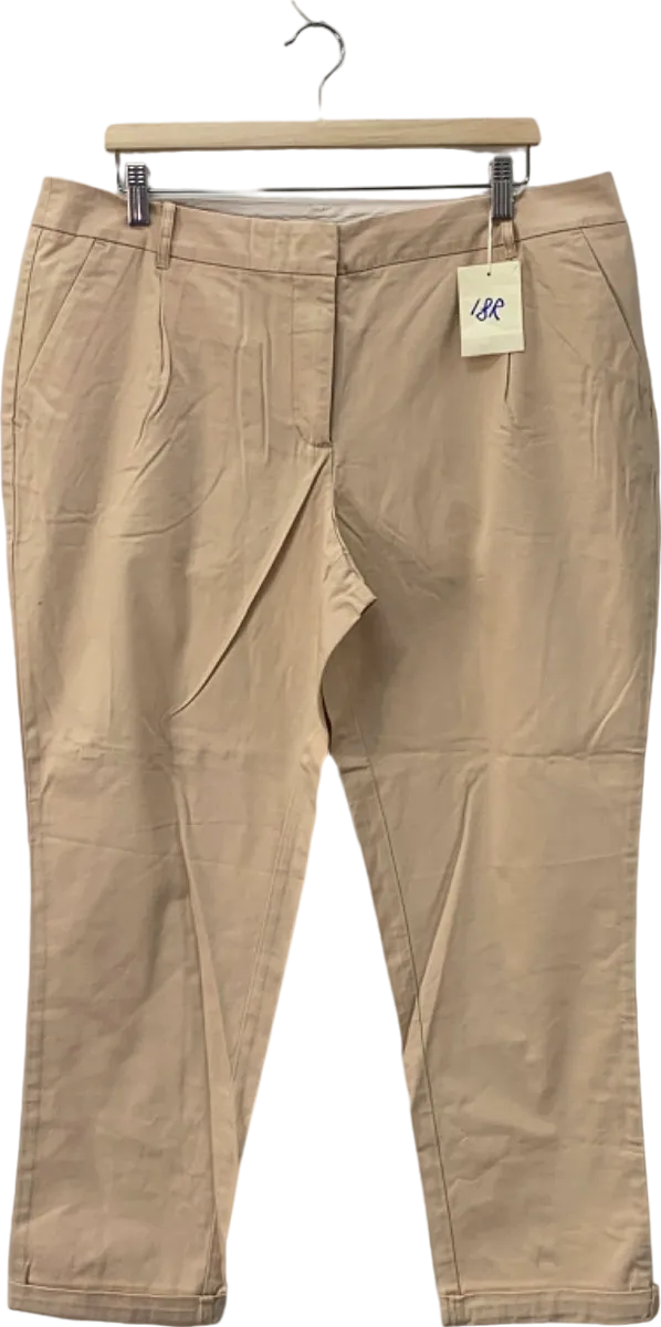 Boden Beige Casual Trousers UK 18R