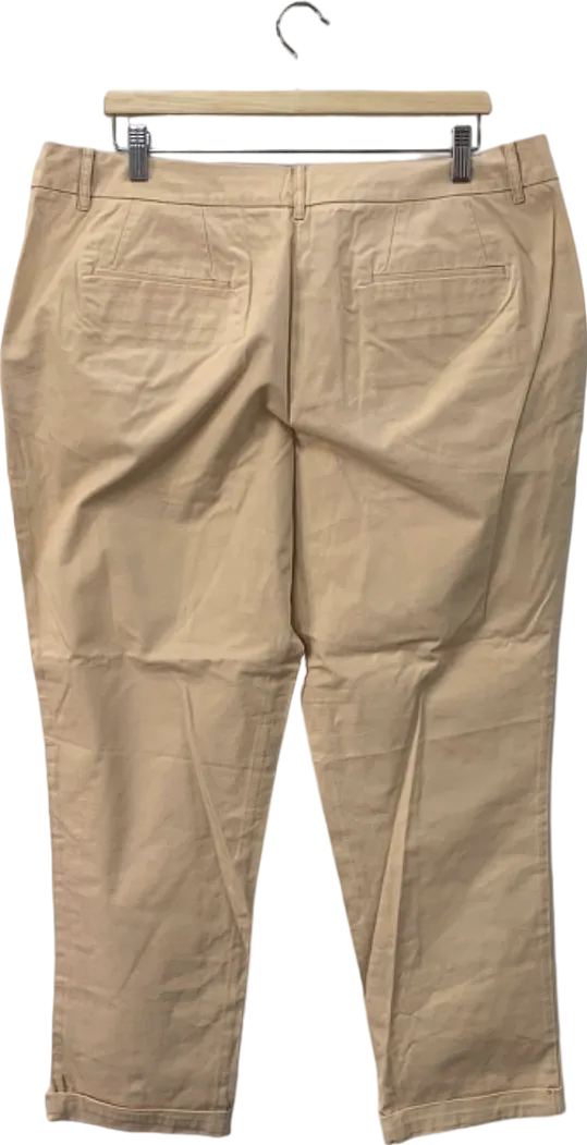 Boden Beige Casual Trousers UK 18R