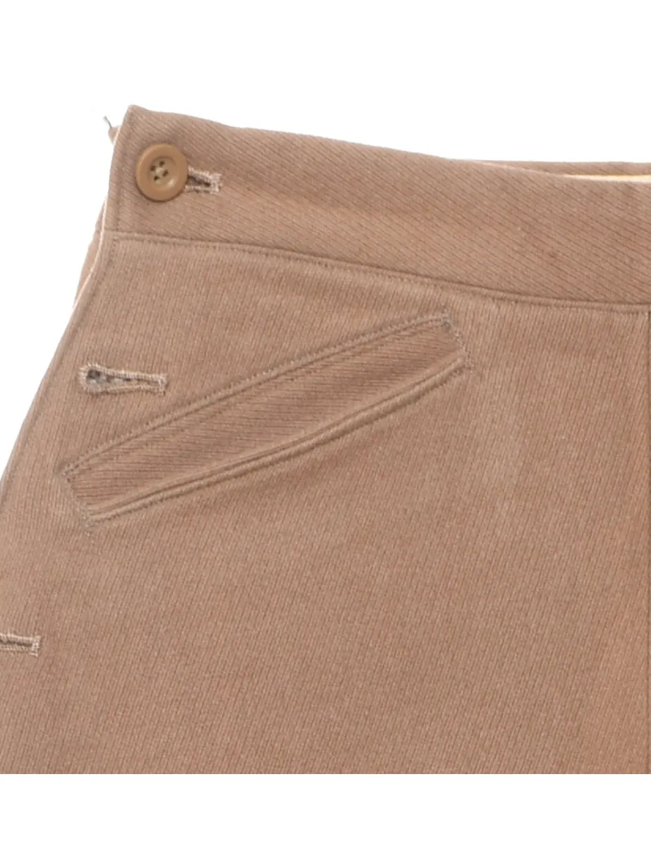 Brown Jodhpur Trousers - W24 L30