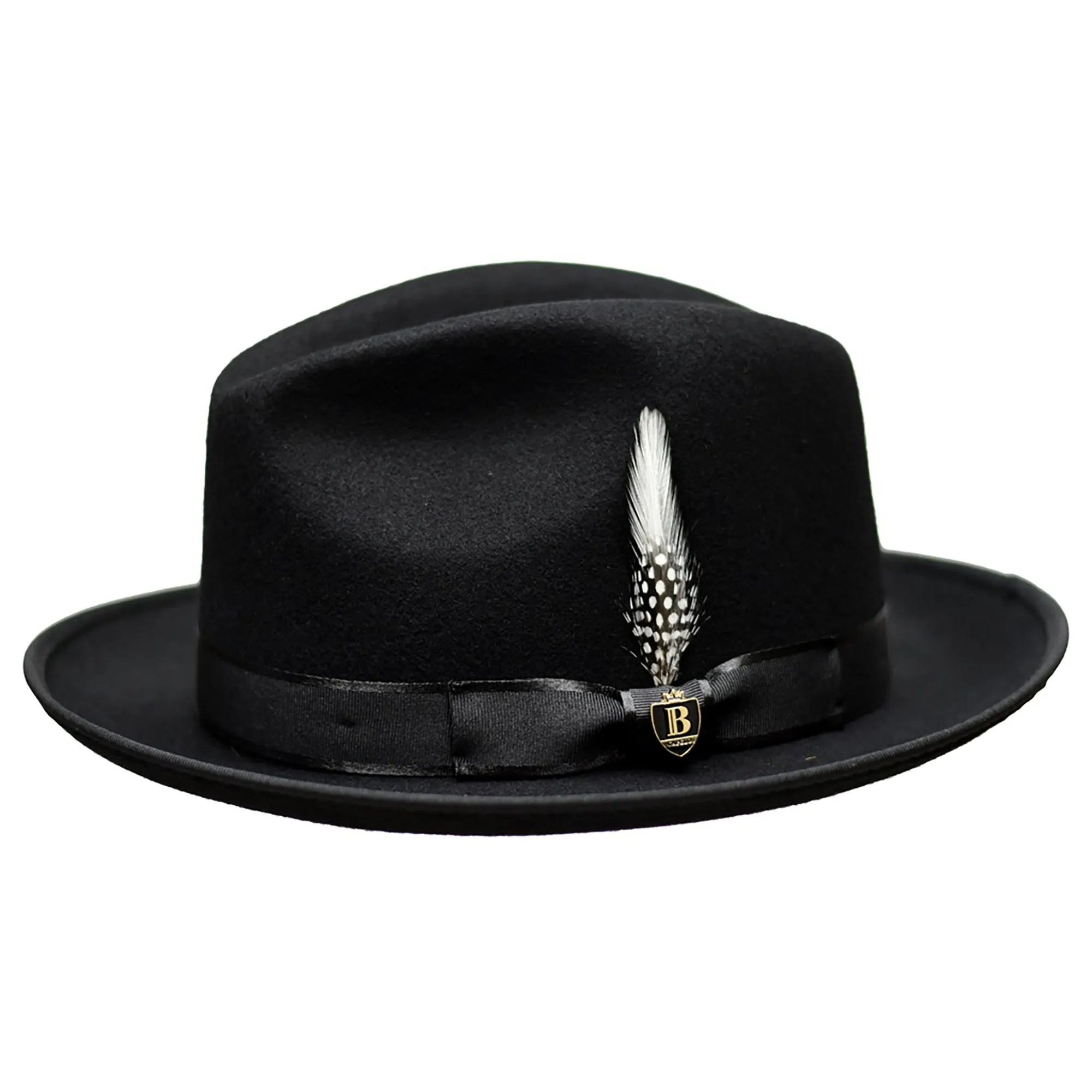 Bruno Capelo Hi Boi High Crown Wool Fedora