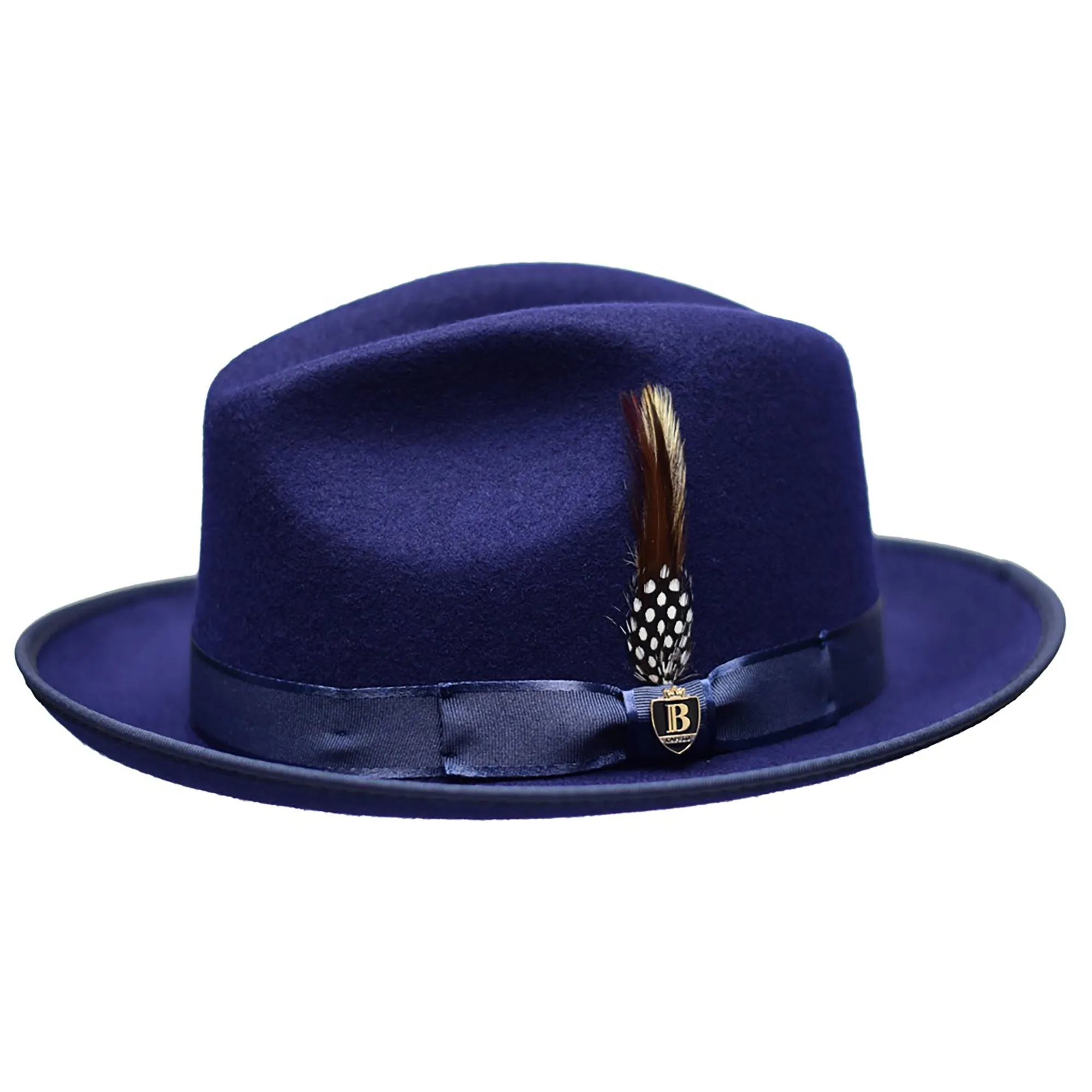 Bruno Capelo Hi Boi High Crown Wool Fedora