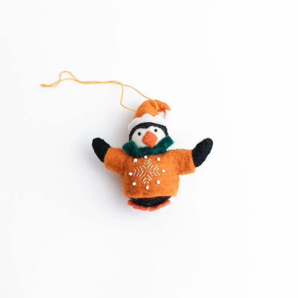 Bundle of Joy Winter Penguin Ornament