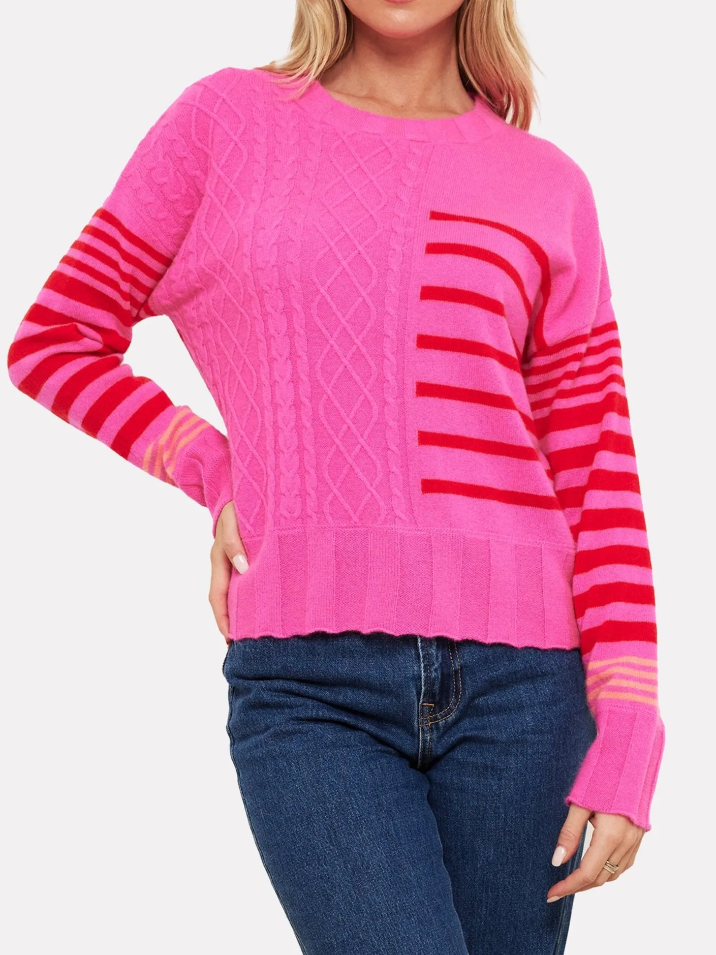 Callie Cashmere Cable Knit