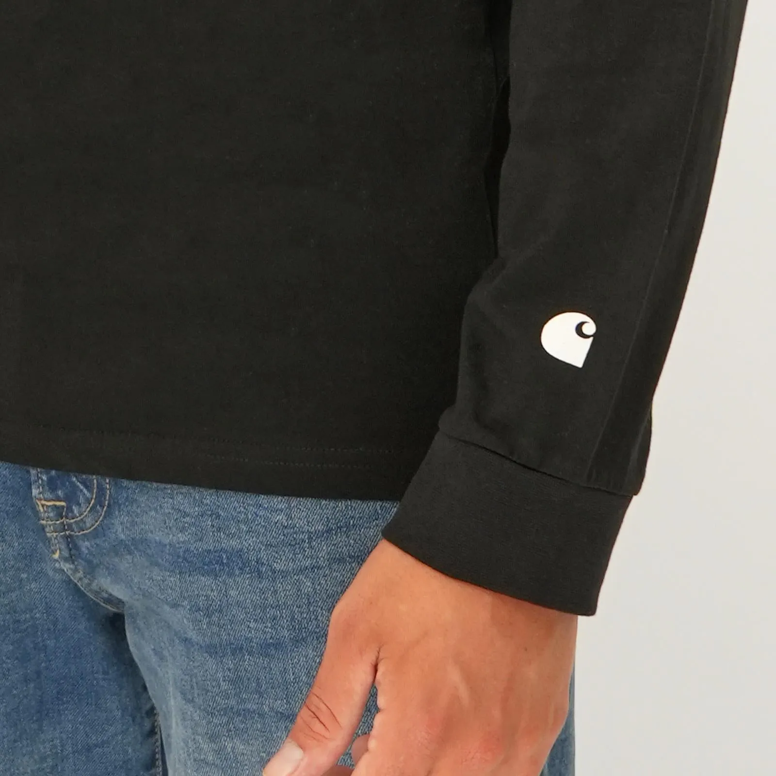 Carhartt WIP Base Long Sleeve T-shirt Black