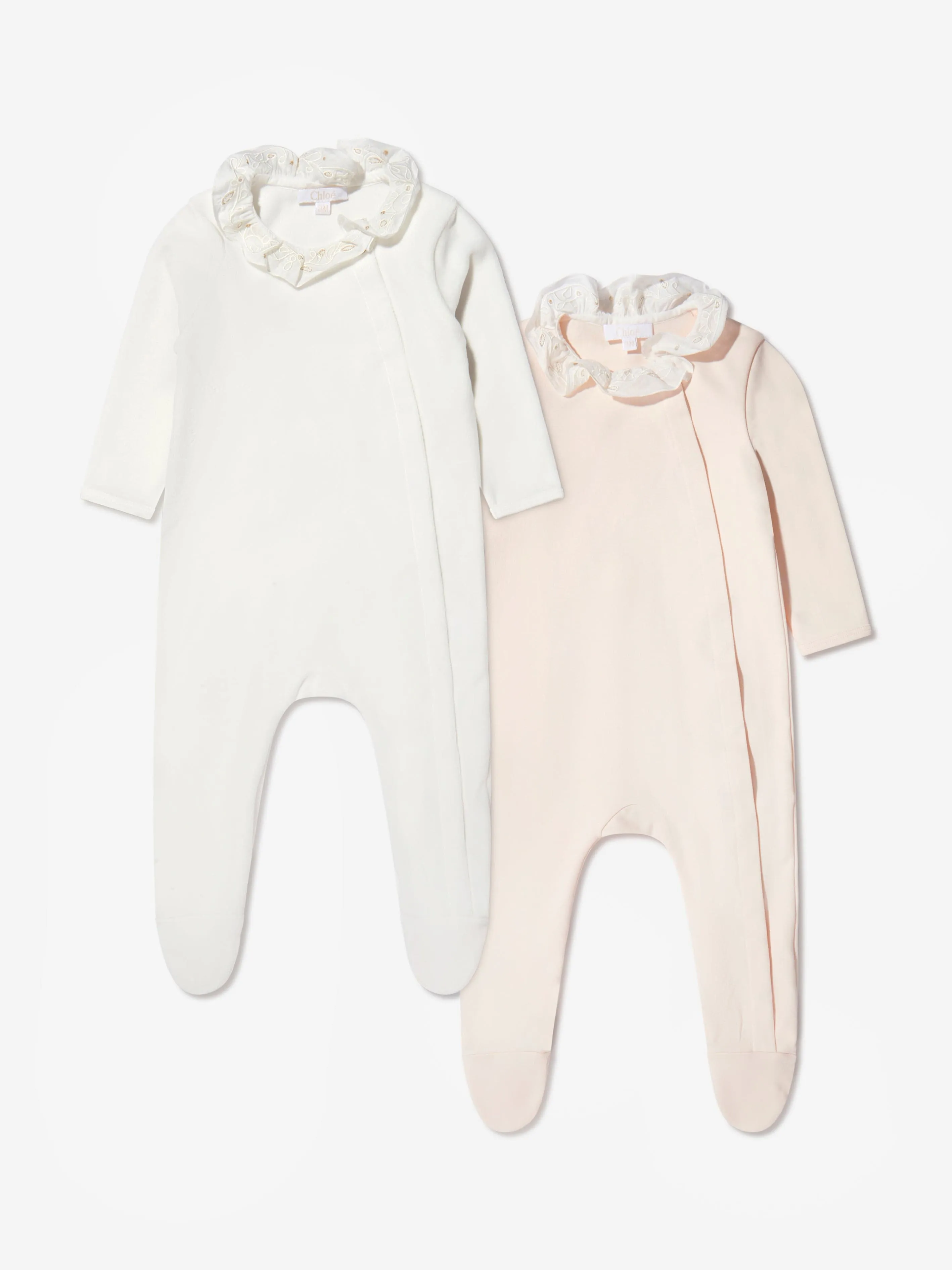 Chloé Baby Girls Babygrow Gift Set (2 Piece)