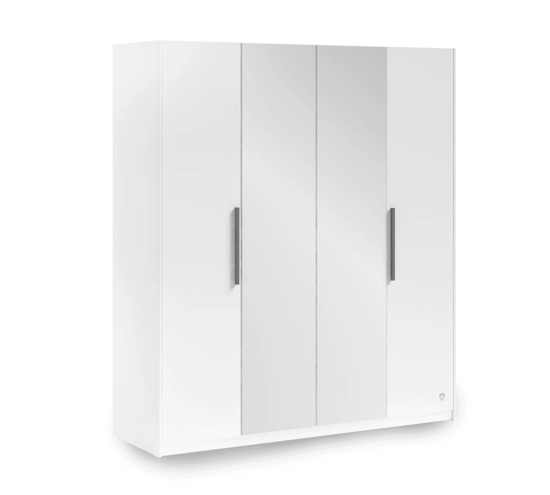 Cilek White 4 Doors Wardrobe