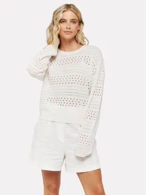 Clare Open-Stitch Knit