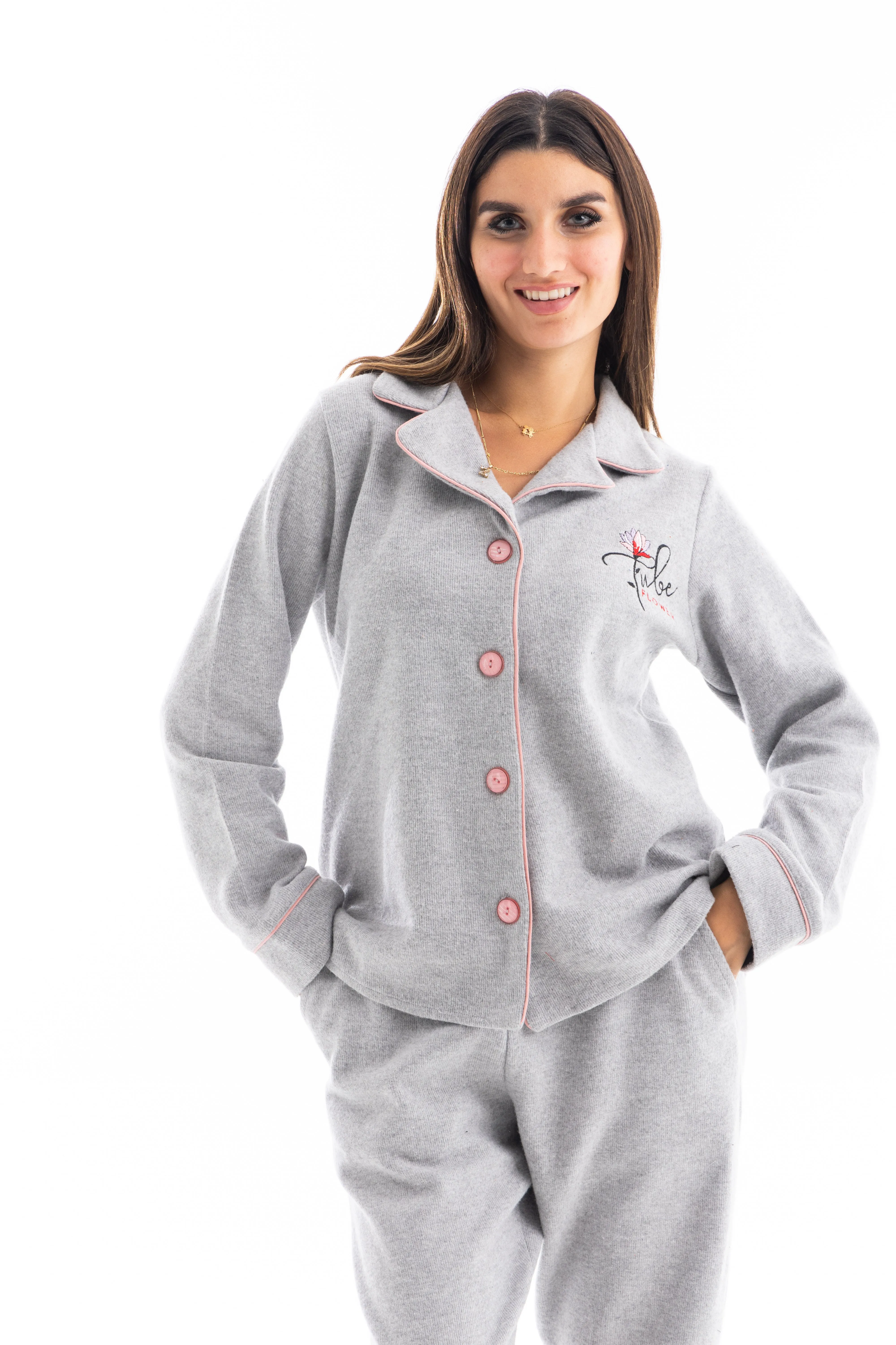 Classic Winter Women's Pajama Set - Chanette