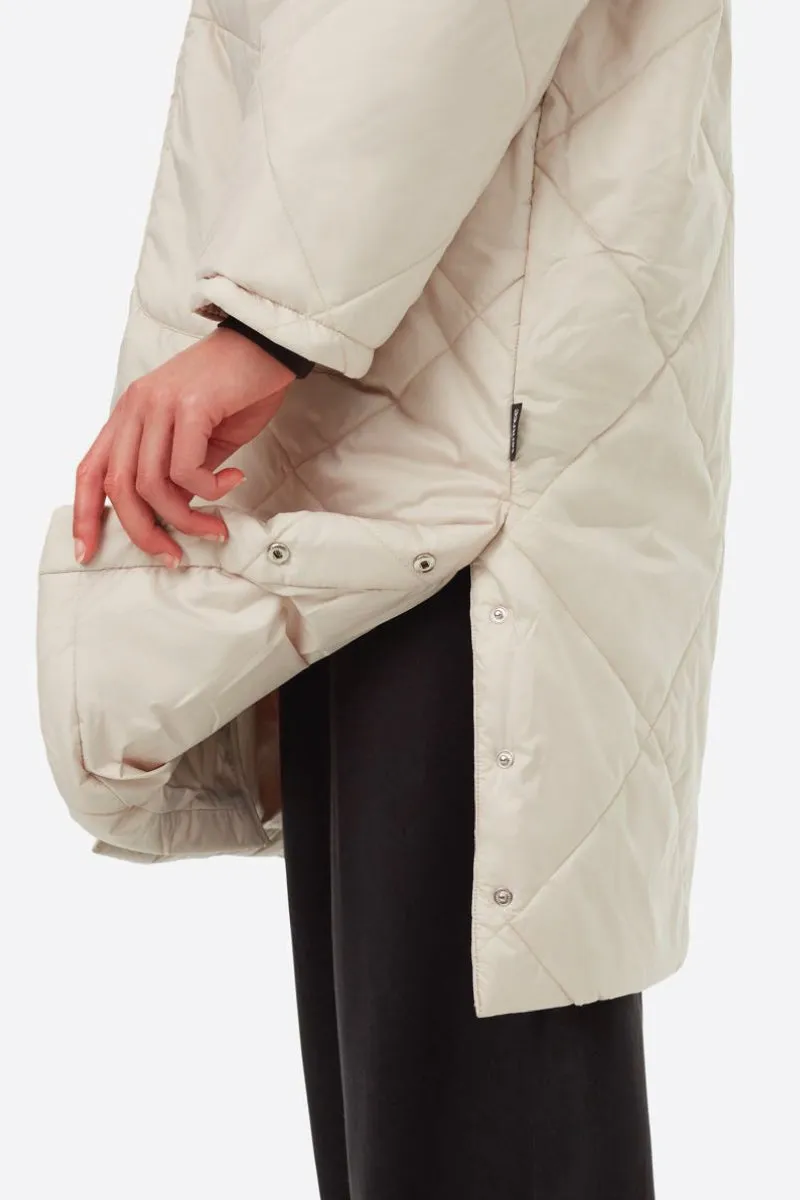 Cloud Shell Quilted Hooded Jacket