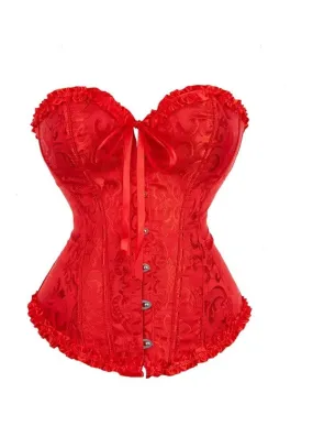 Corset Overbust - 2XL (Red)