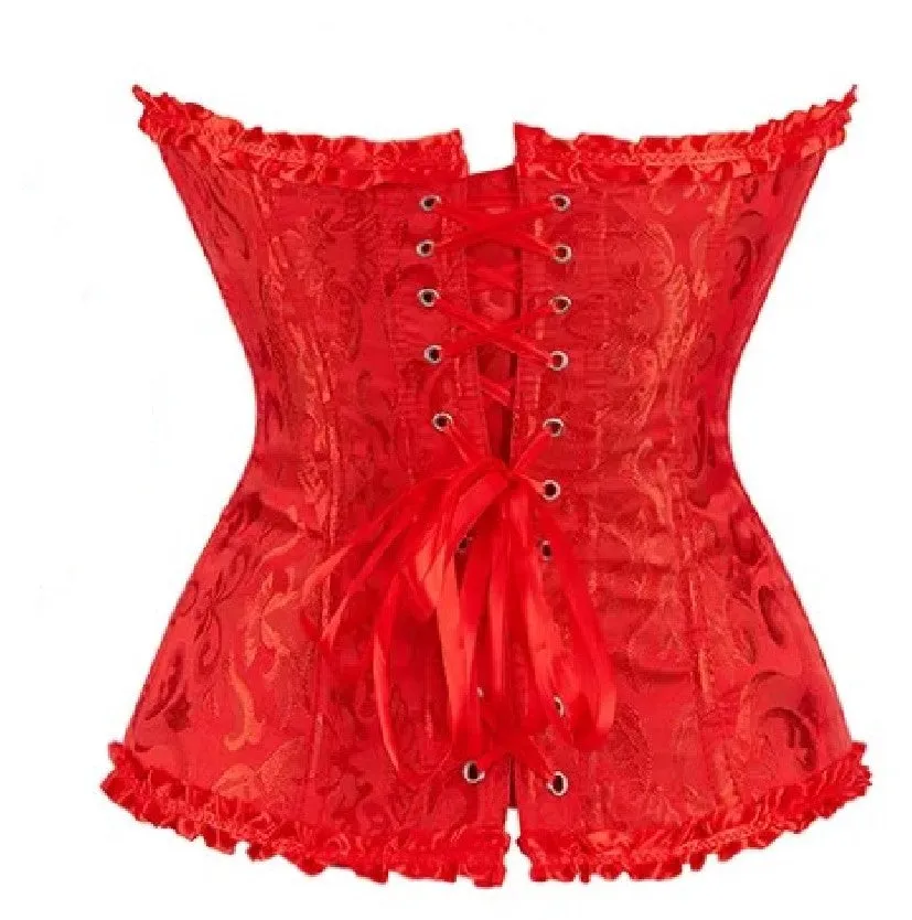 Corset Overbust - XL (Red)