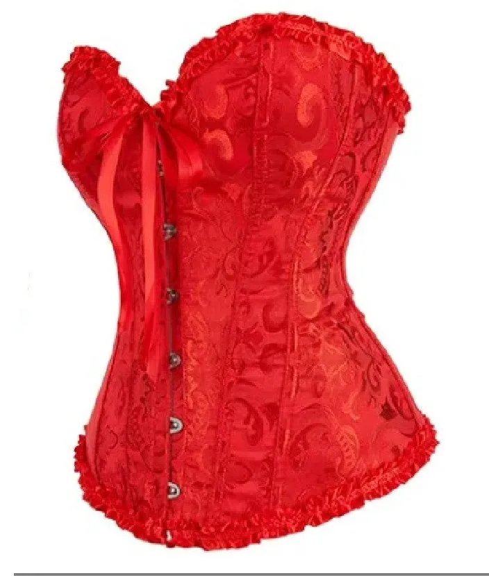 Corset Overbust - XL (Red)