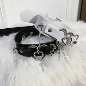 Cross My Heart Choker