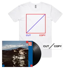 Cut Copy / 'Freeze, Melt' Black Vinyl Bundle