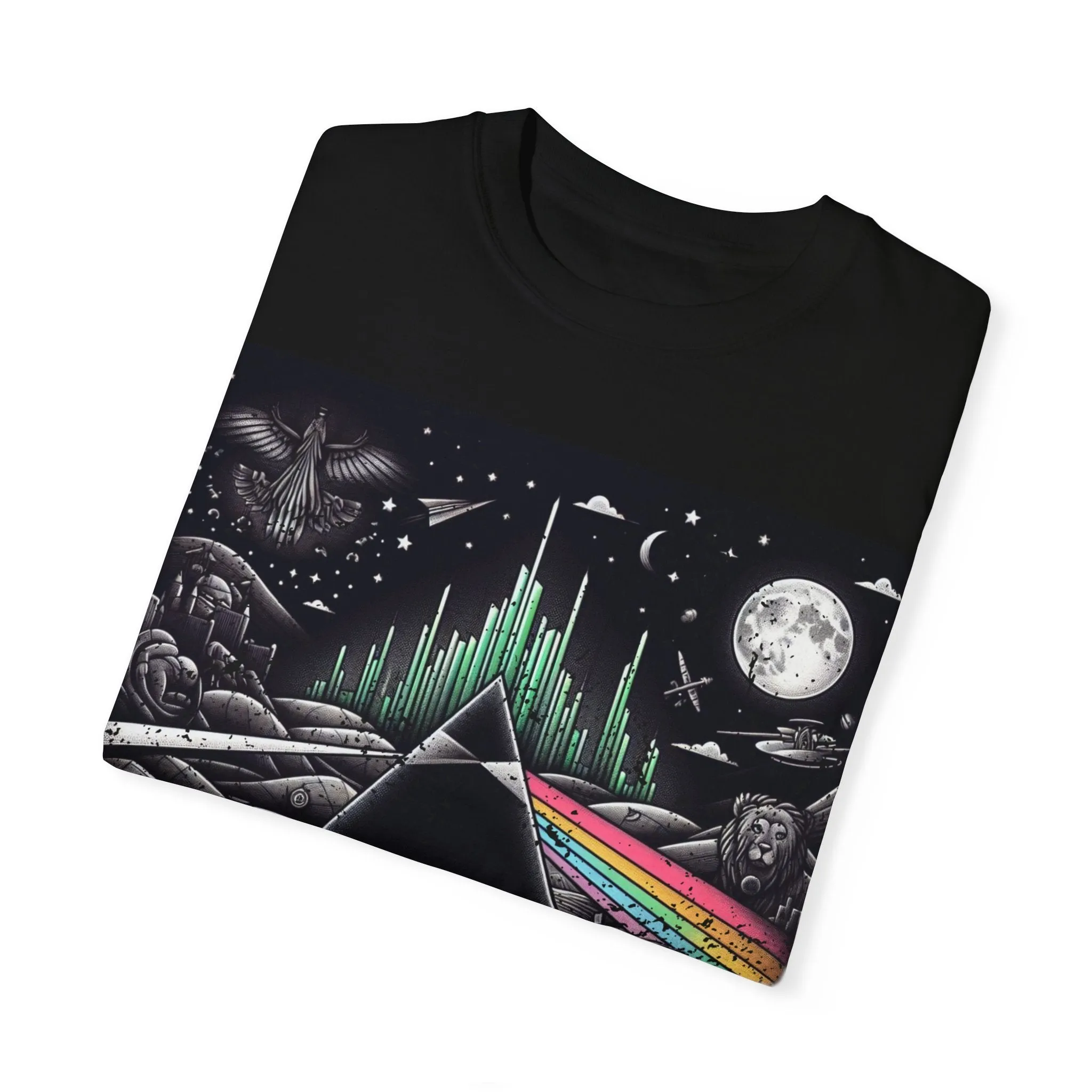 Dark Side of the Rainbow - Unisex Garment-Dyed T-shirt