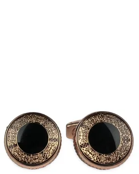 DÉCLIC Opulent Round Cufflink