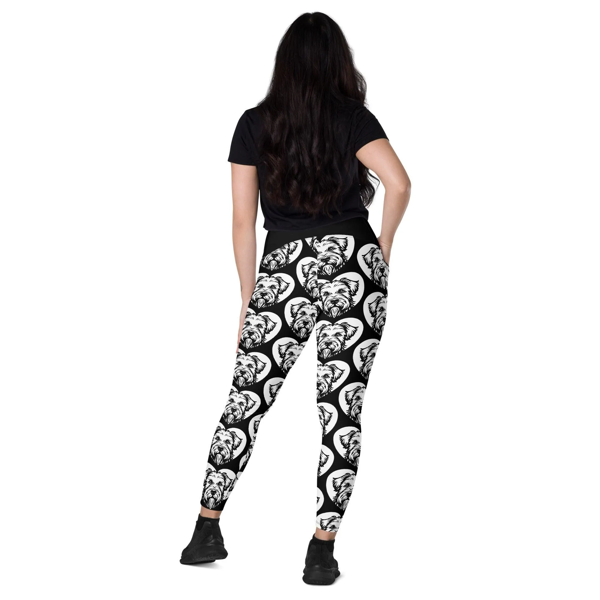 DOG BREED LEGGINGS with pockets - SEALYHAM TERRIER - HERTTAHOUND