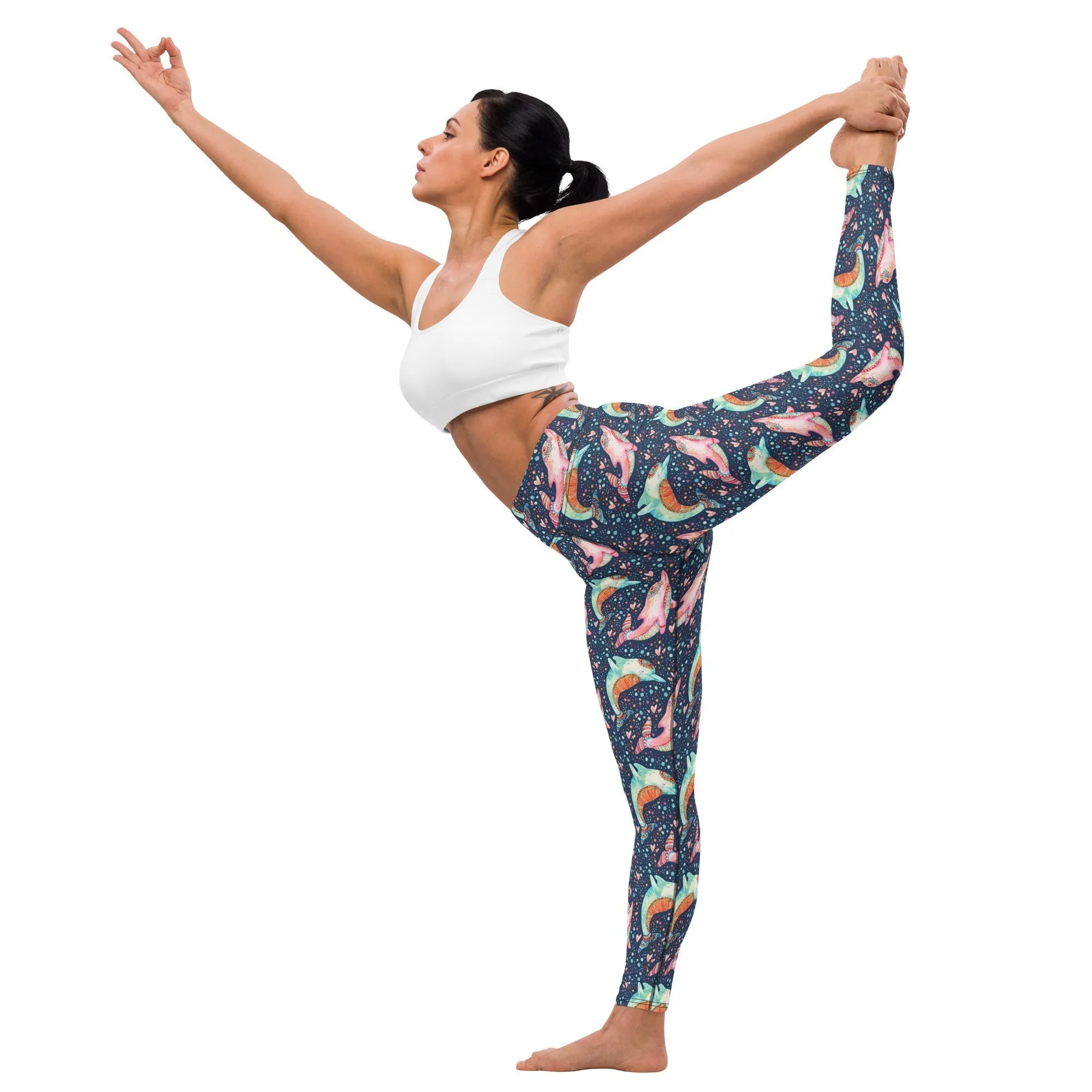 Dolphin Yoga Leggings