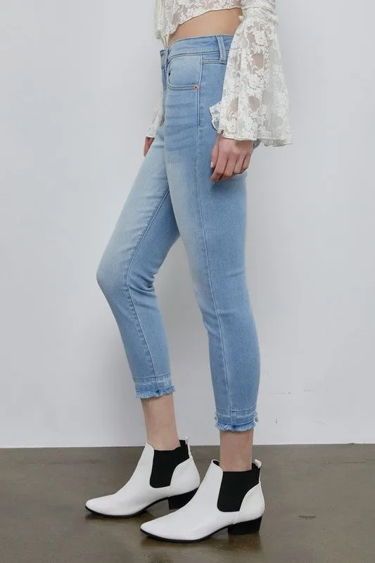 Eden High Rise Crop Skinny