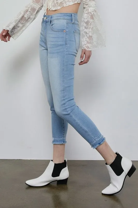 Eden High Rise Crop Skinny