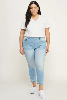 Eden Plus High Rise Crop Skinny