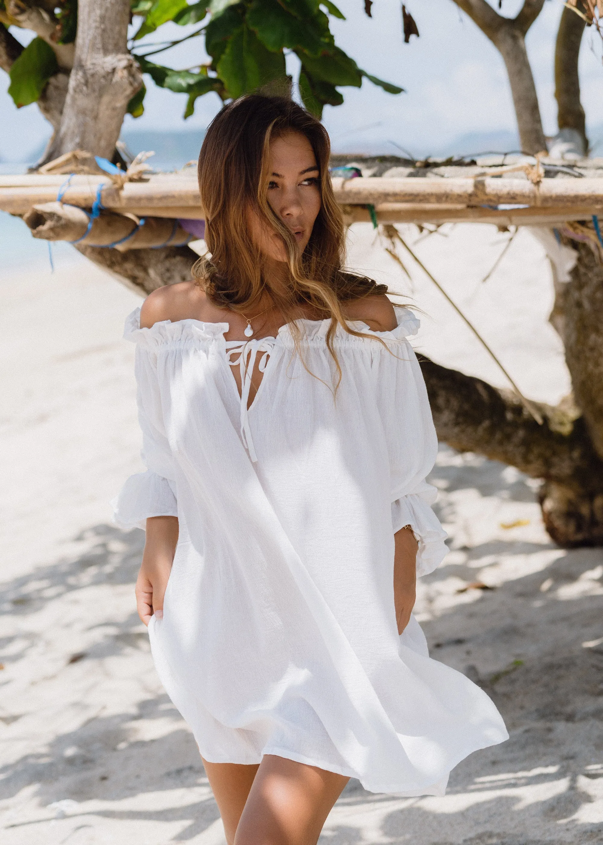 Emmaline Tunic | White