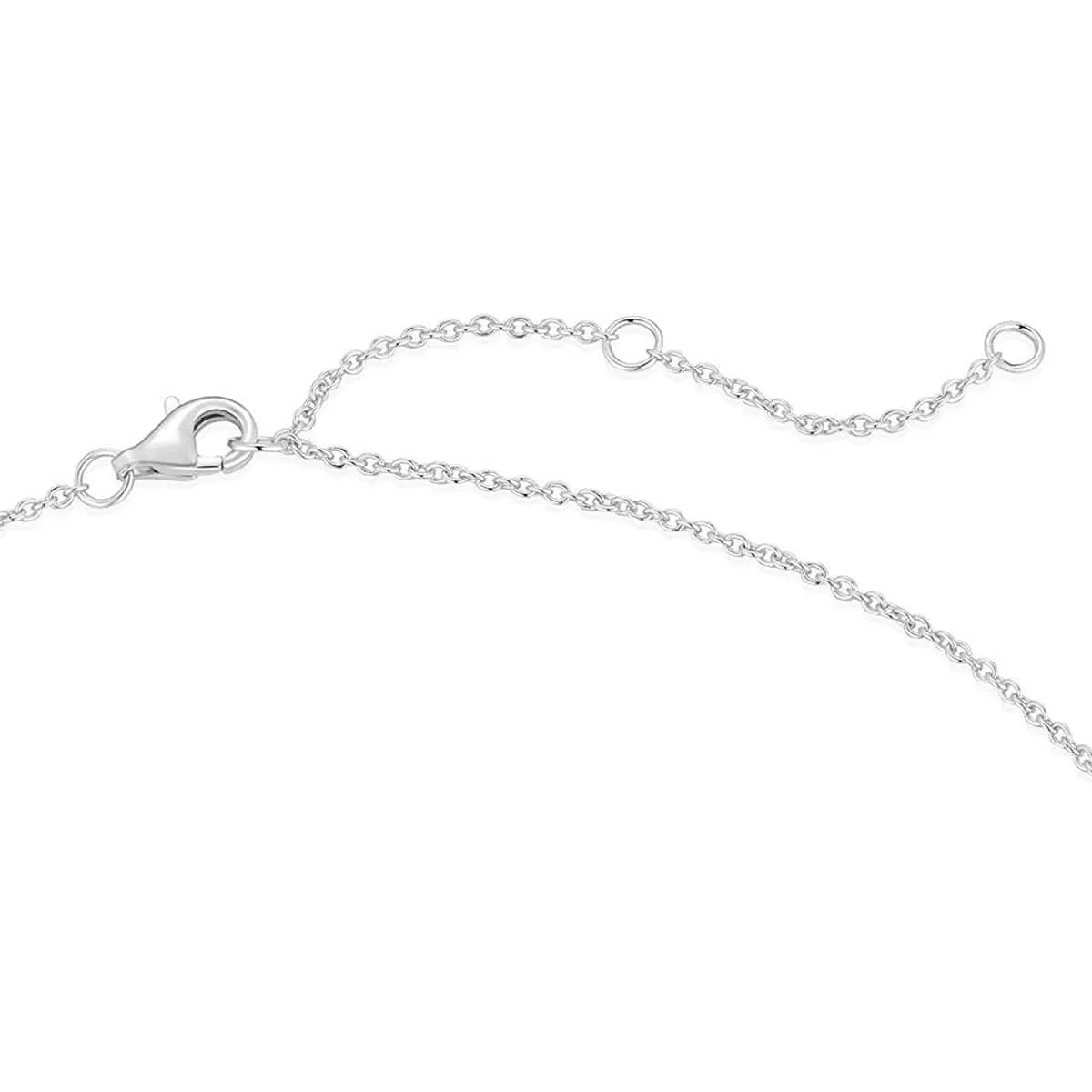 FANCIME Edgy Men's Cross Sterling Silver Necklace