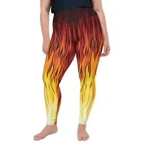 Fire Plus Size Leggings