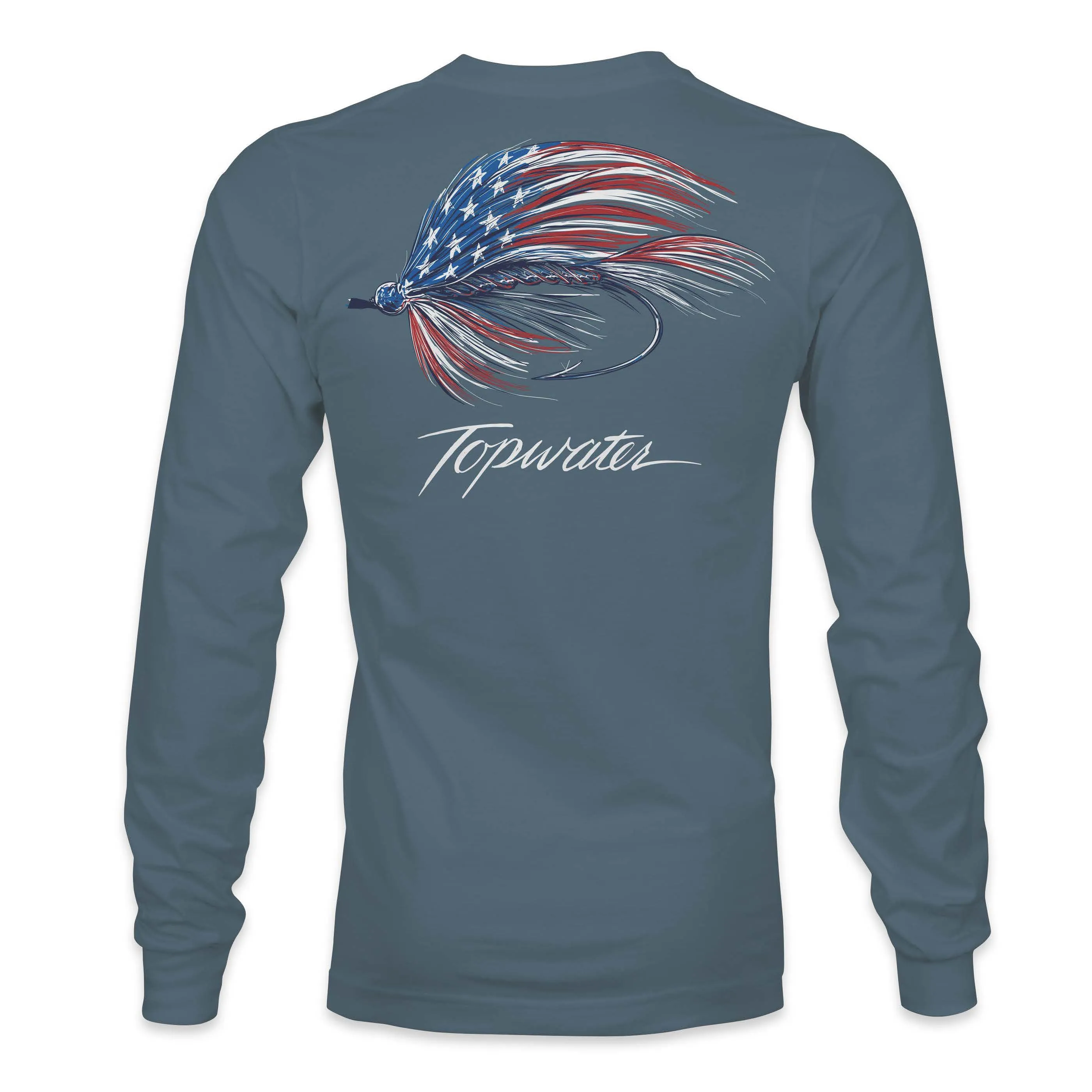 Flag Fly Lure - 18081 Long Sleeve Slate