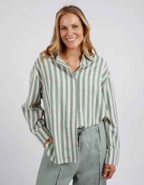 Foxwood Donata Stripe Shirt - Green