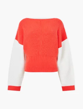 French Connection Lily Drop Shoulder Jumper